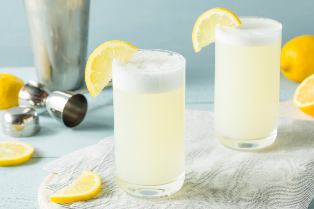 Gin Fizz Ohne Zuckersirup