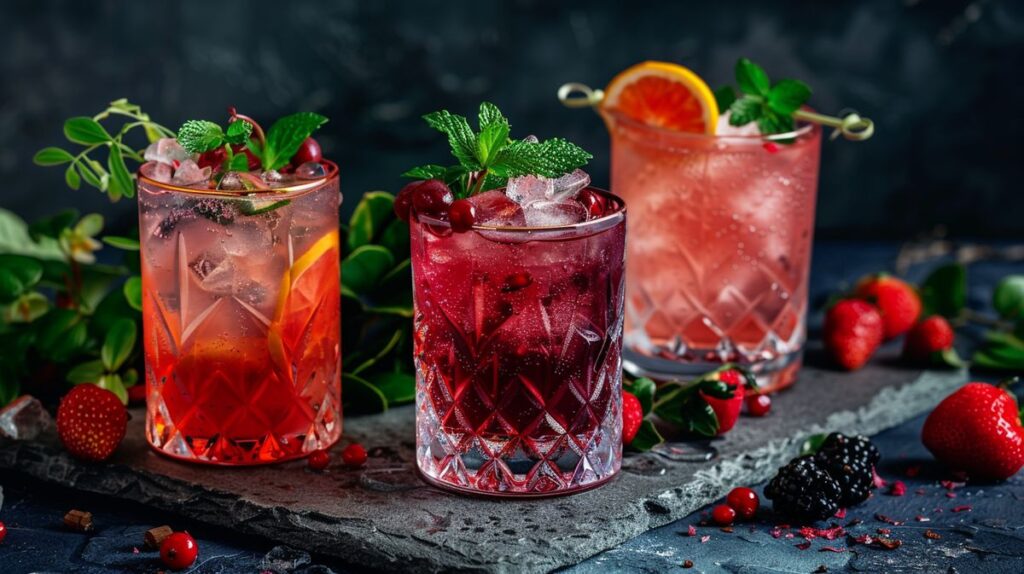 Entdecke Rezepte für fruchtige Cocktails mit Gin und beeindruckende Mix-Tricks