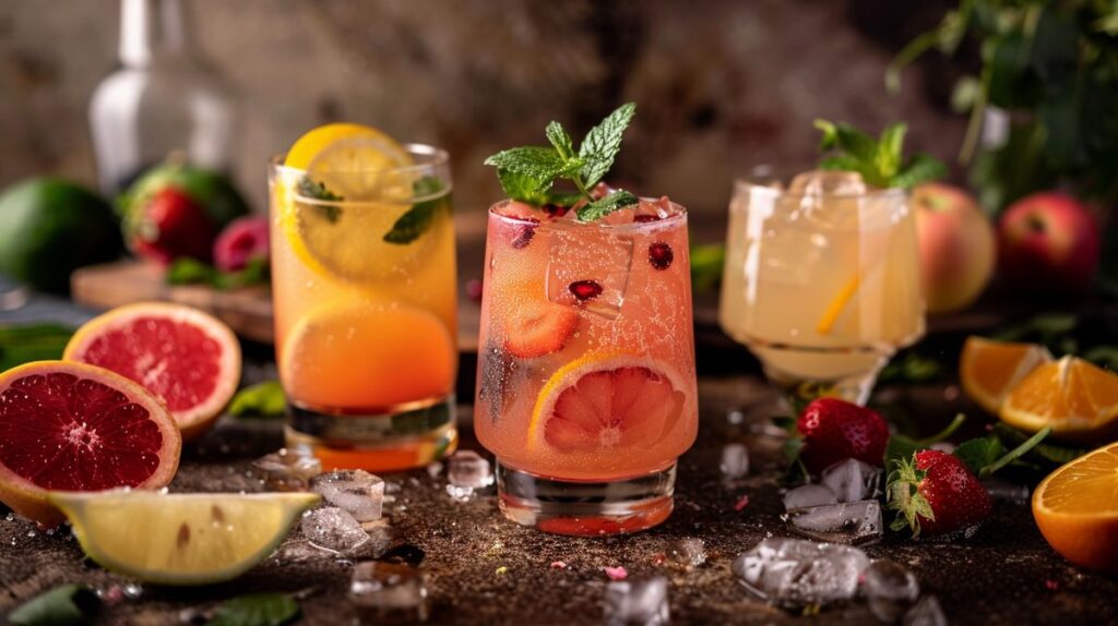 Entdecke Rezepte für fruchtigen Cocktail mit Gin zur Beeindruckung von Gästen
