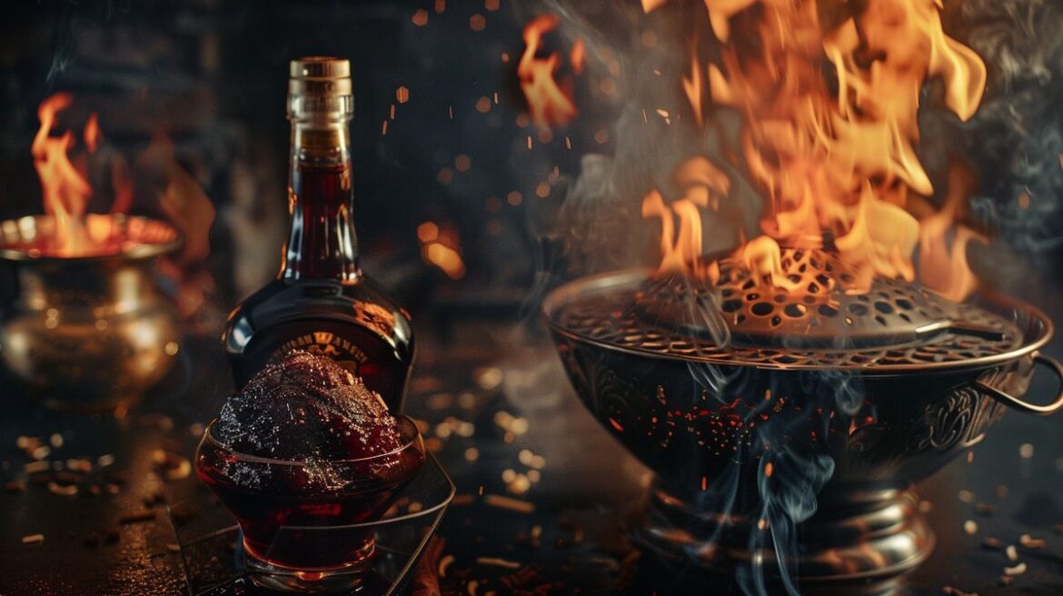 Welcher Rum für Feuerzangenbowle ideal ist, zeigt dieses Bild mit verschiedenen Rumflaschen